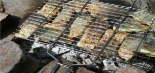 Шашлык из карпа и кое-что ещ