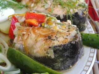 Шашлык из карпа и кое-что ещ
